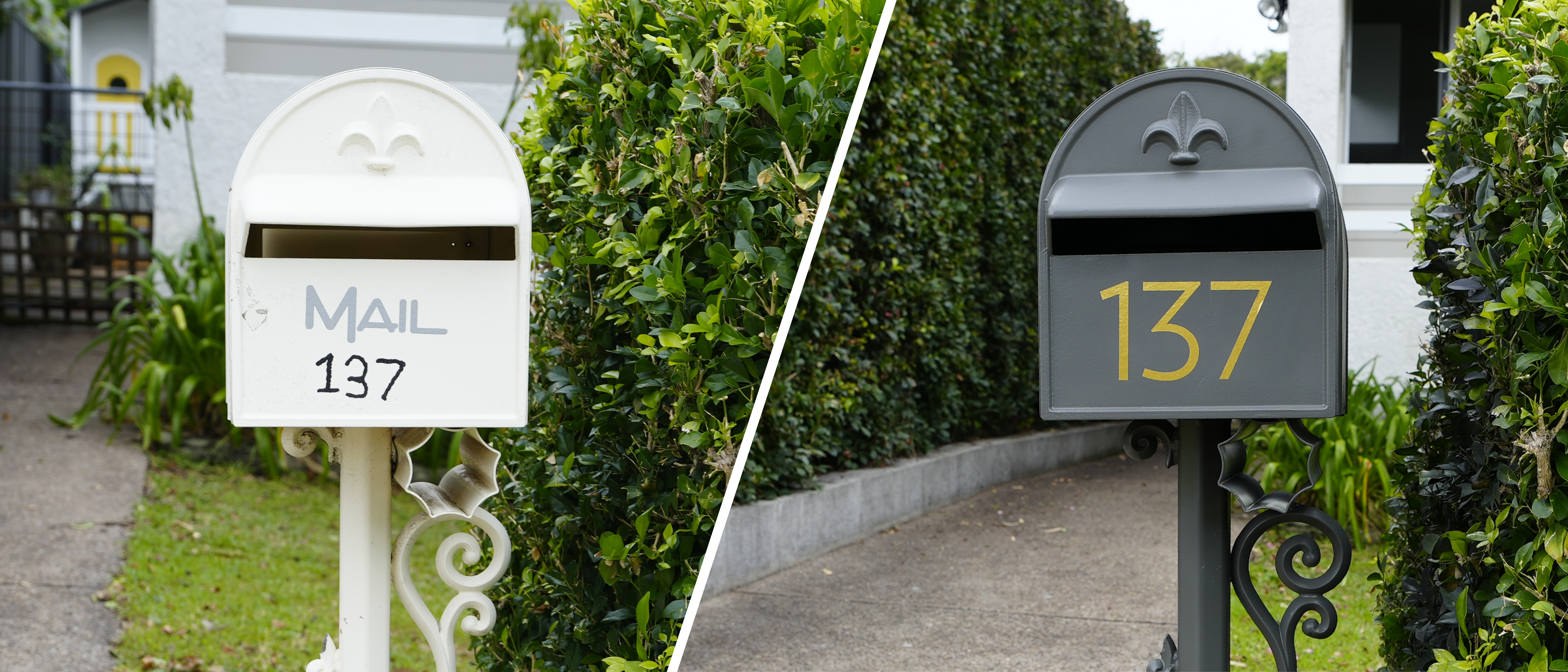 How to Respray a Metal Letterbox
